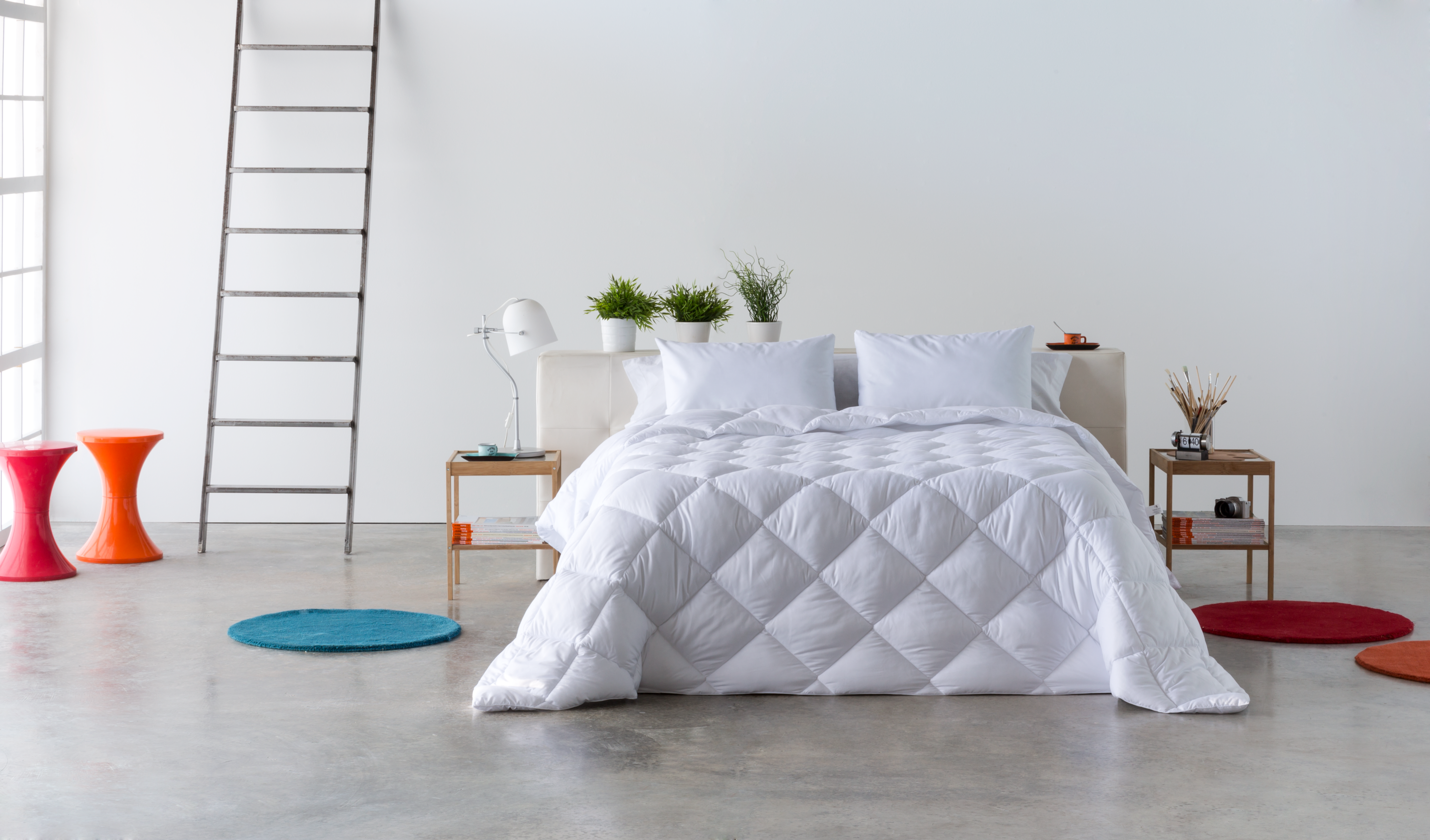 Couette Hiver Lucena Cantos 300x270 Cm - 300g/m² Microfibre - Extra Longue Et Chaud