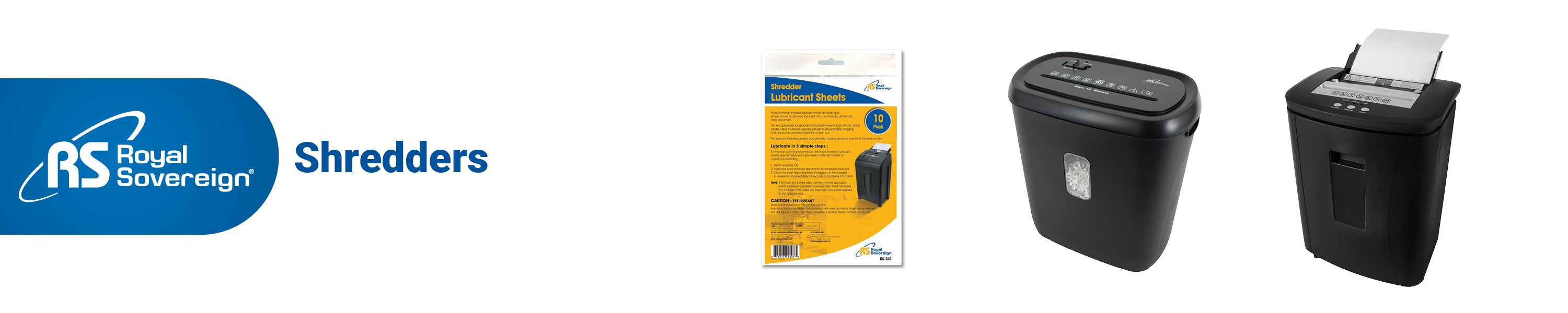 Royal Sovereign Intl. Inc. Shredders