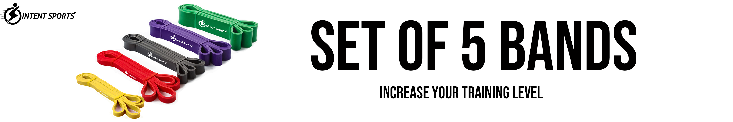 Amazon.com: INTENT SPORTS: Set of 5 Bands