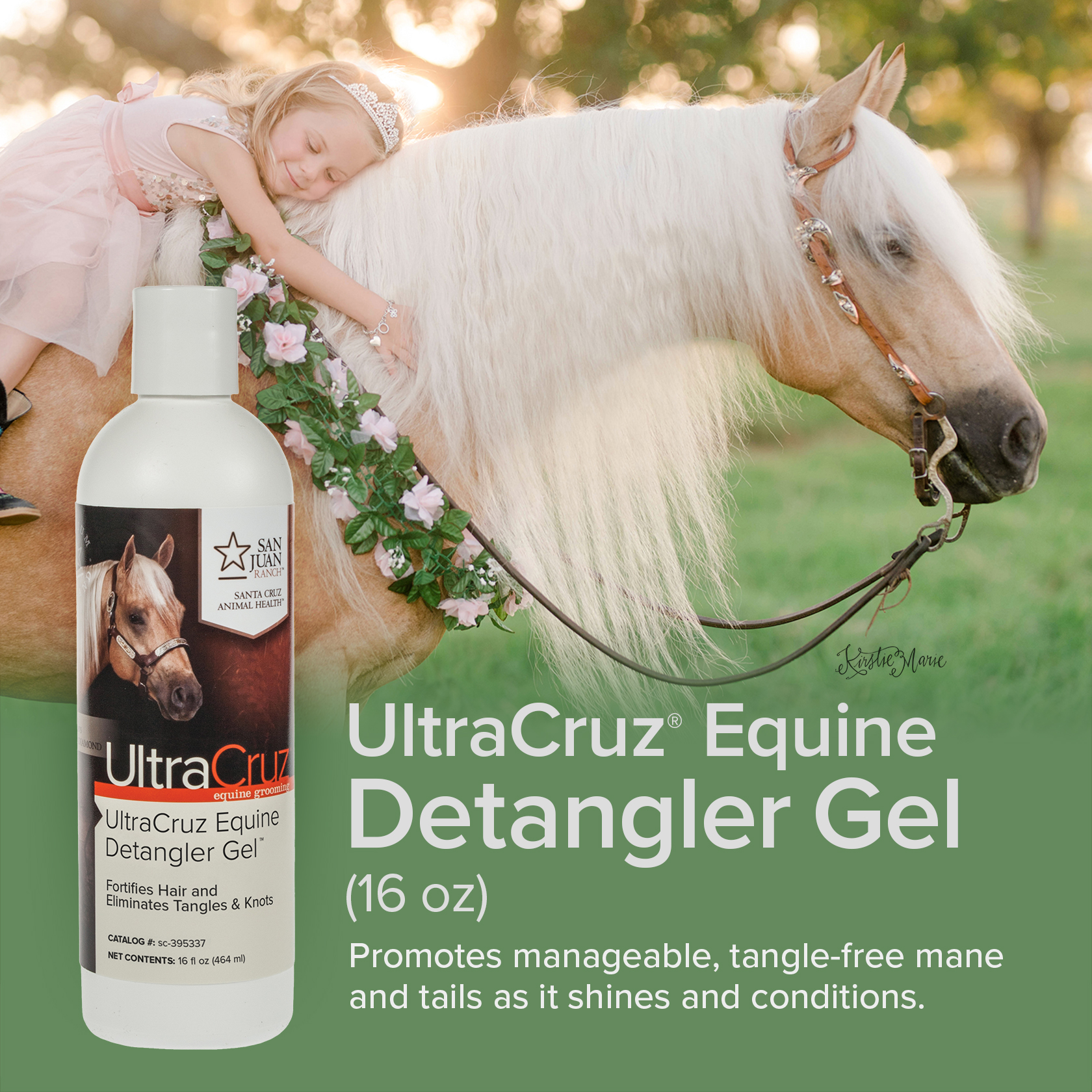 Shampoo Per Cavalli UltraCruz® Con Collagene, Aloe E Vitamina E – 946ml (32 Once) - 2
