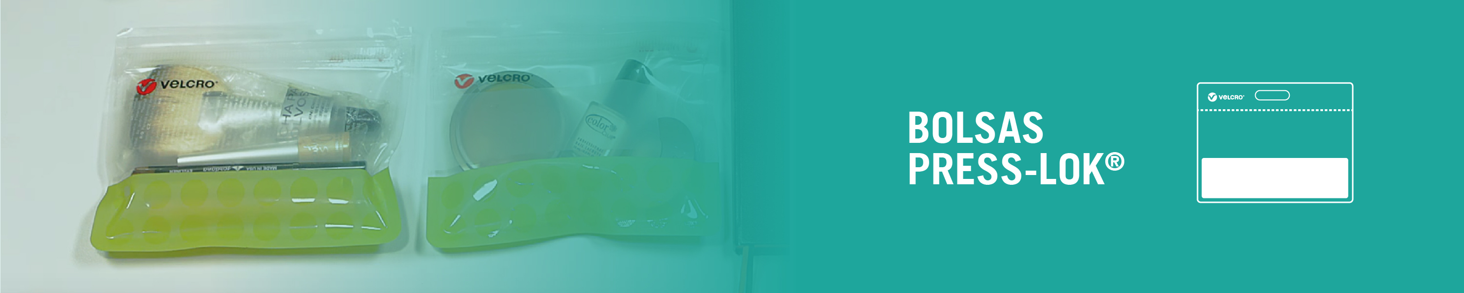Velcro BOLSAS PRESSLOK