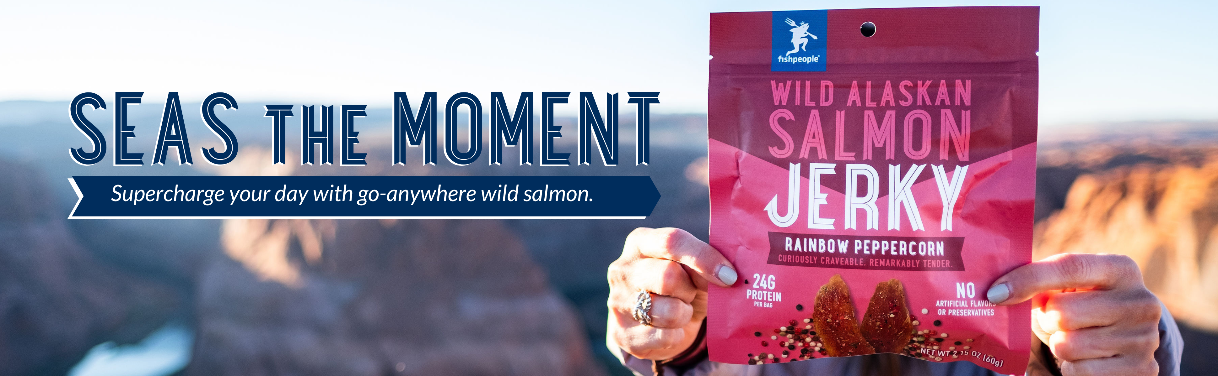 Fishpeople Wild Alaskan Salmon Jerky