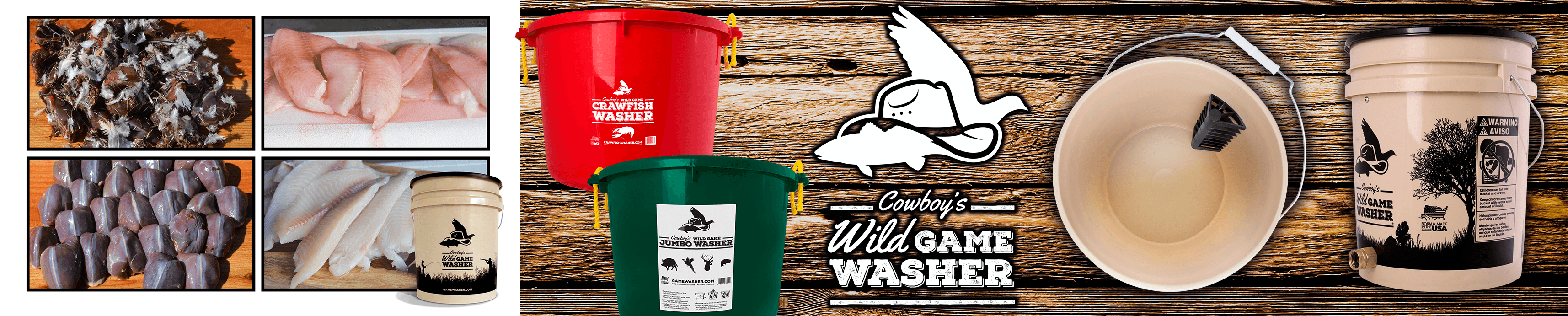 Cowboy's Wild Game Washer