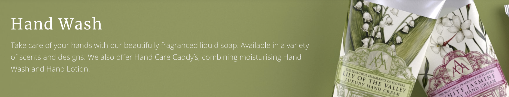 Asquith and Somerset Mini Hand Care Caddy Holly Wreath