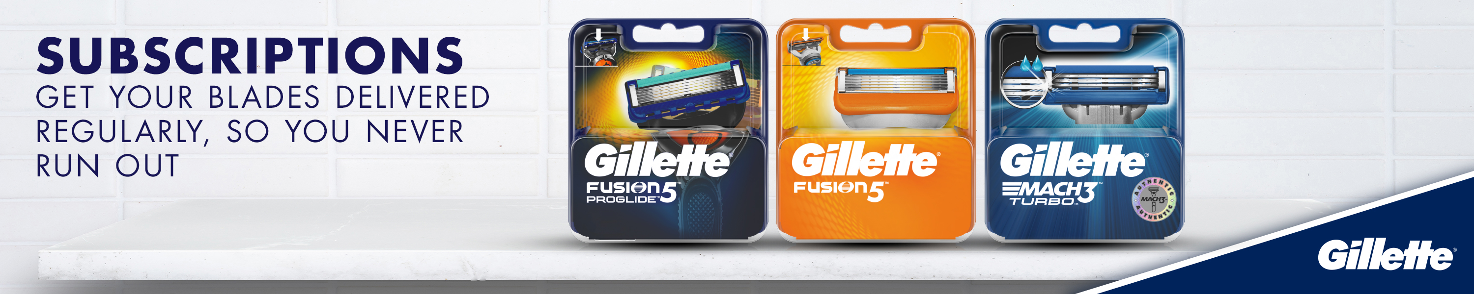 Amazon.co.uk Gillette SUBSCRIPTIONS