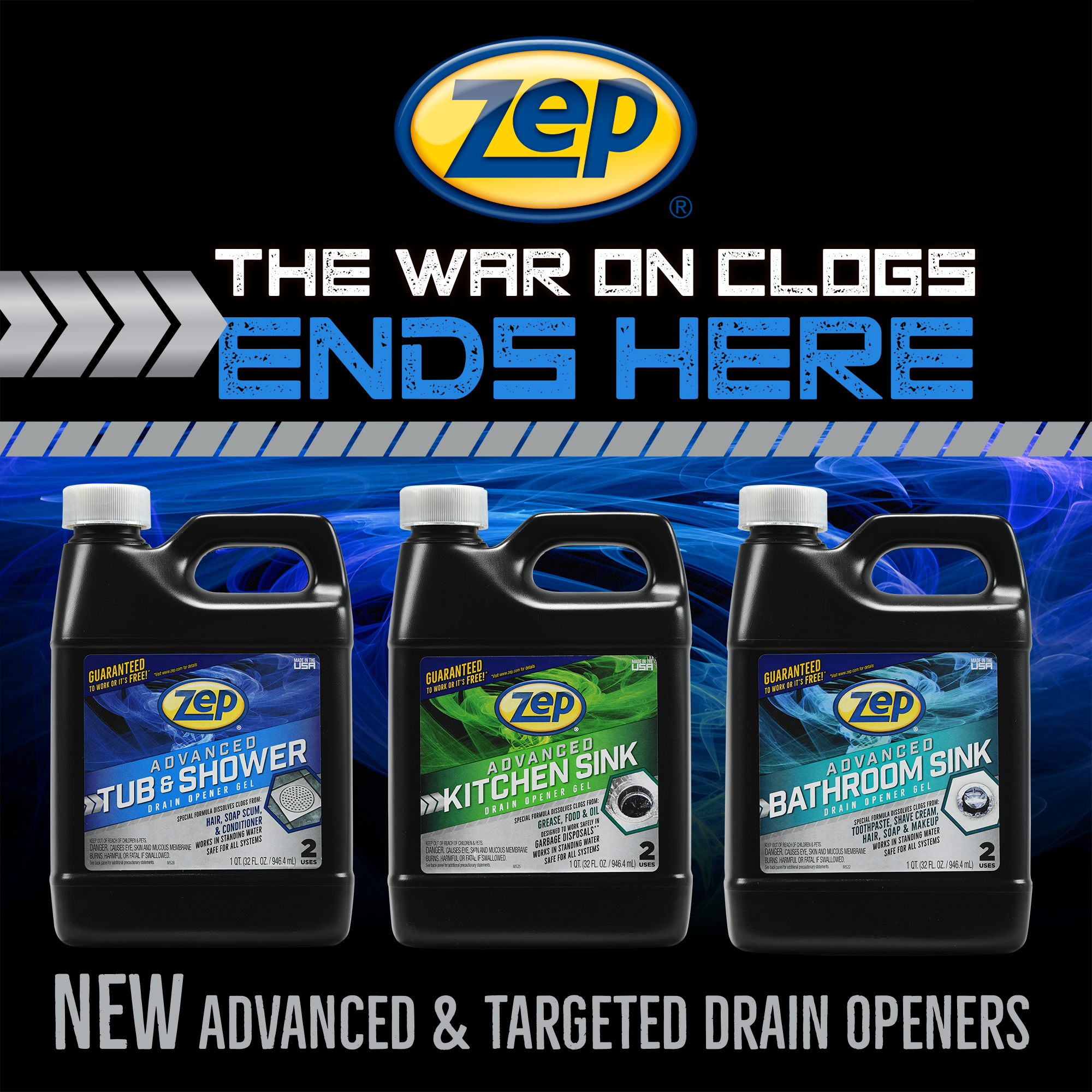 Zep Advanced Drain Care Tub and Shower