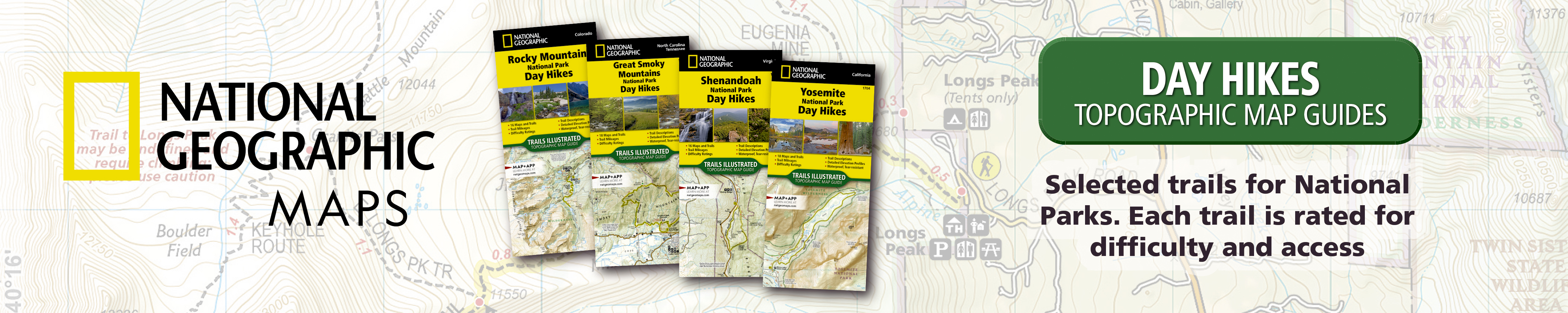 Amazon.com: National Geographic Maps: Day Hikes