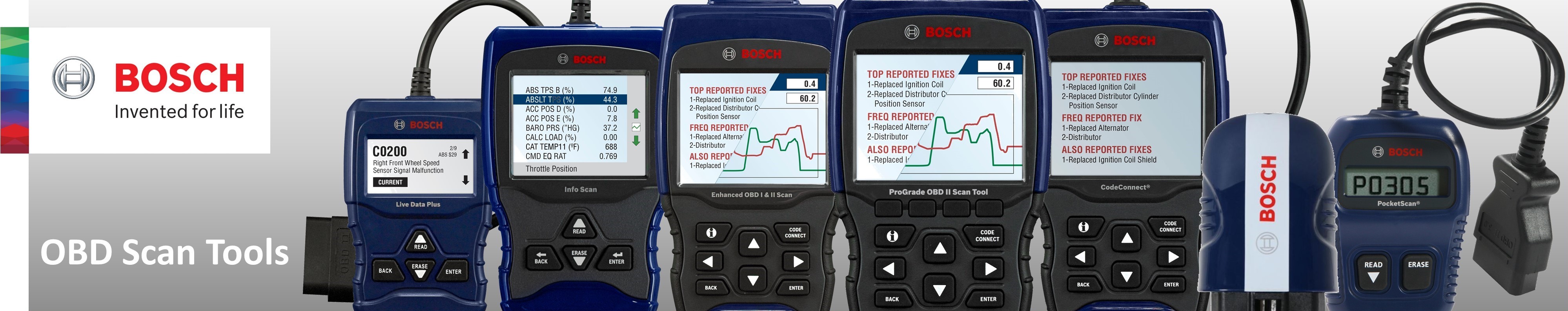 Bosch Automotive Tools OBD SCAN TOOLS