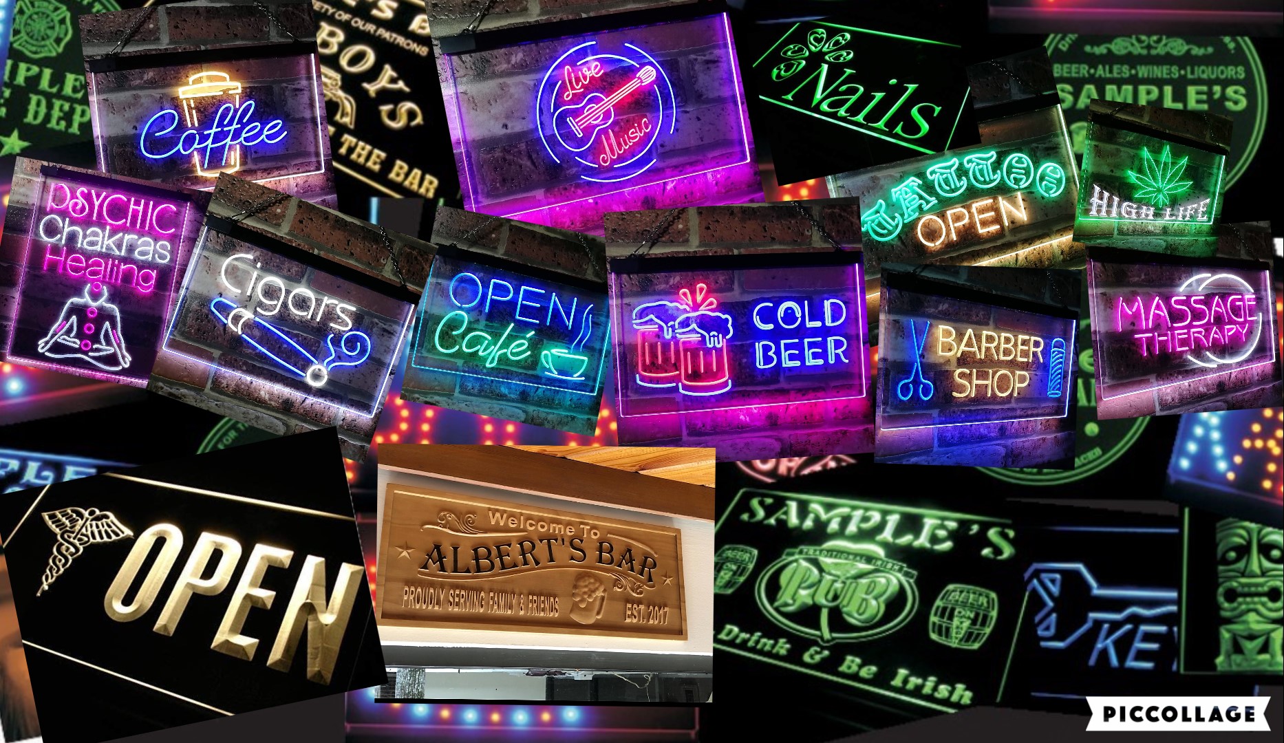 Amazon.com: We Make Unique LED Neon Sign for U: Business