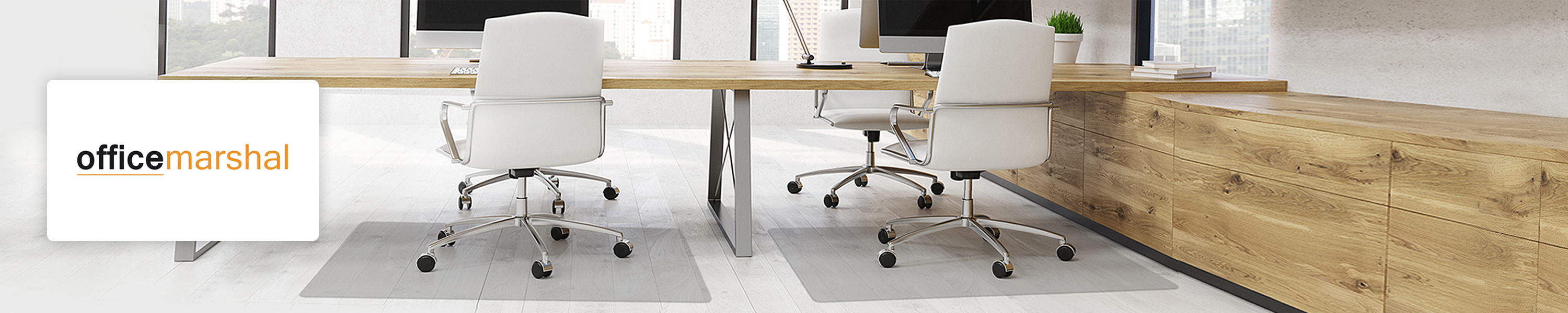 Office Marshal Hard Floor Chair Mats