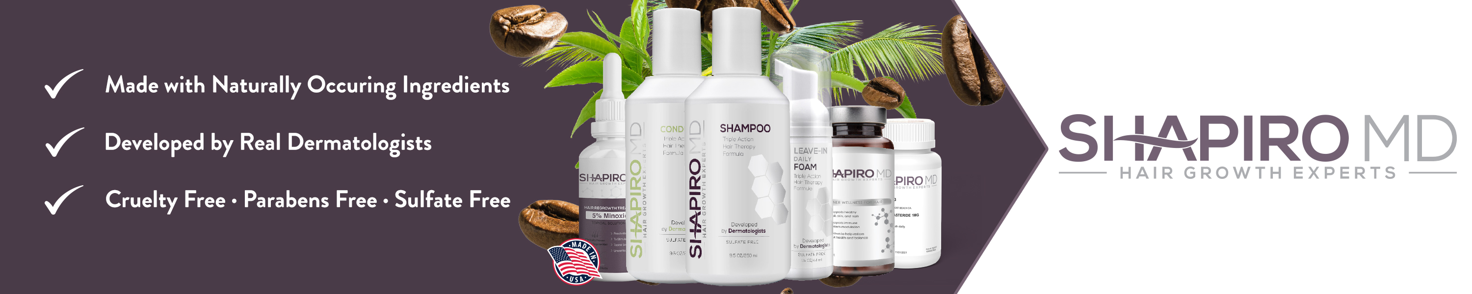 Amazon Shapiro MD Hair Growth Experts Home Page