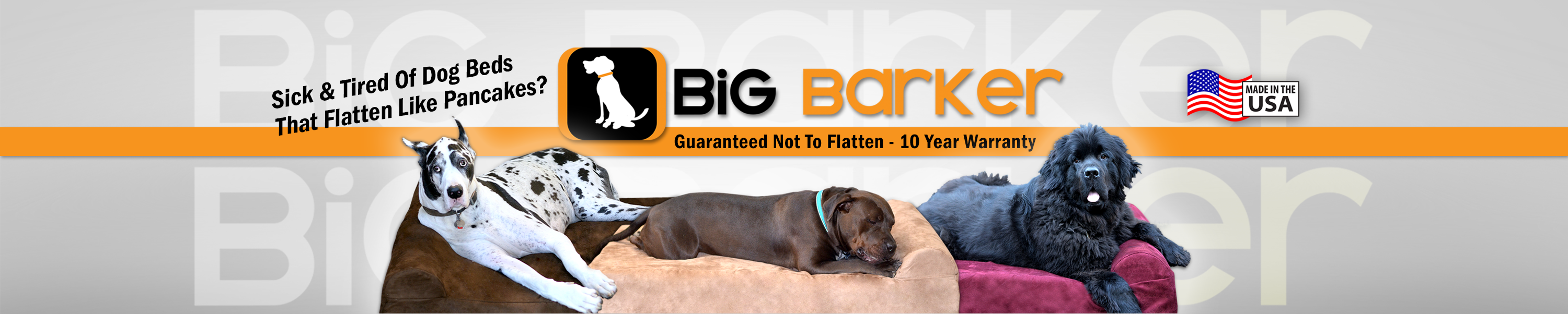 Big Barker Dog Beds