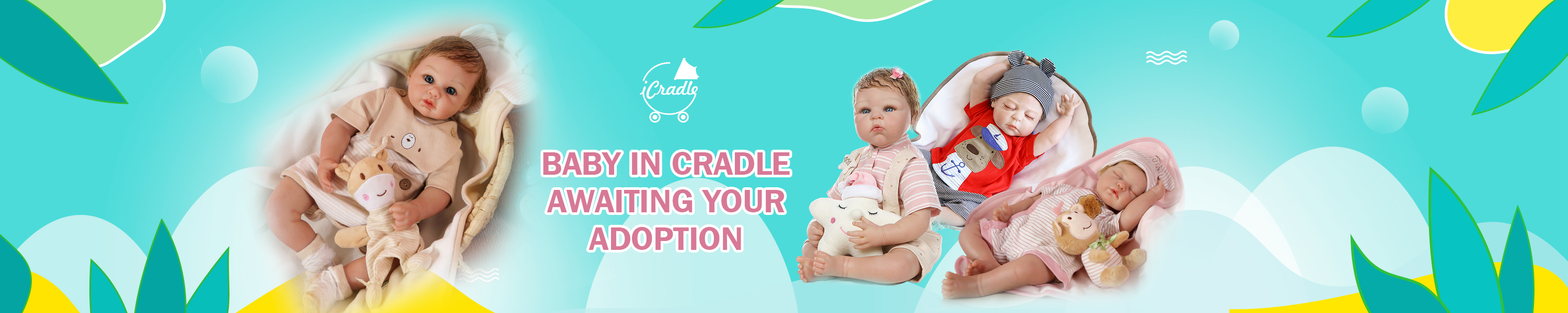 Amazon.co.uk Baby in Cradle waiting for your adoption.