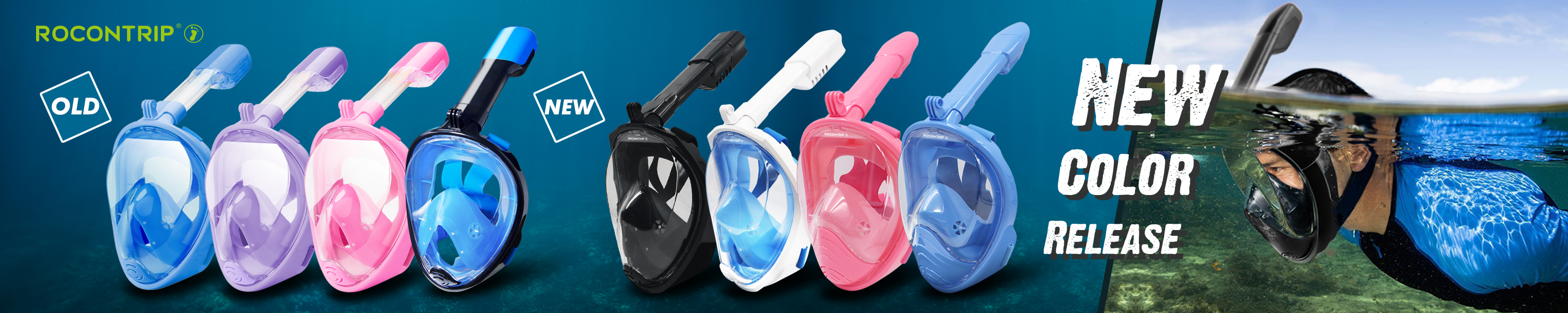 ROCONTRIP SNORKEL MASK