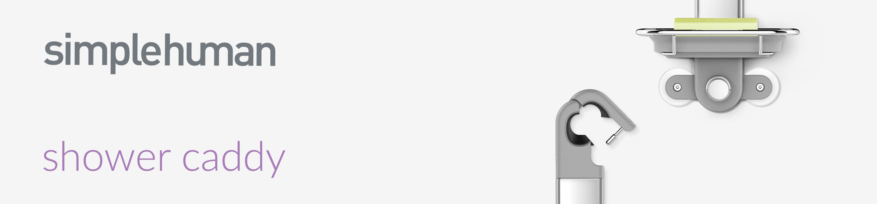 simplehuman shower caddies