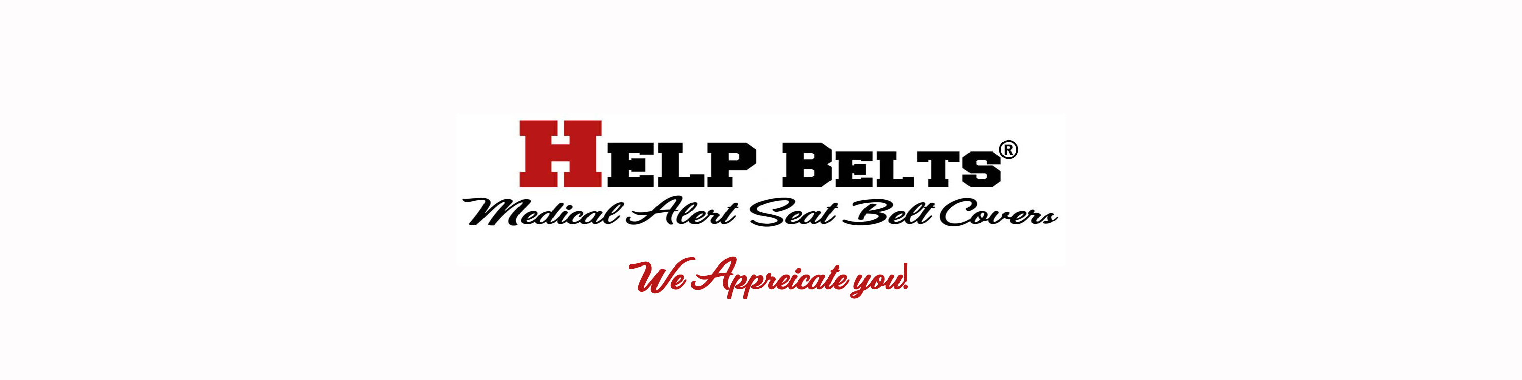 General Medical Alert Help Belt - 6" Neoprene Car Seat Belt Cover With Pocket For Infants/Children (Red)