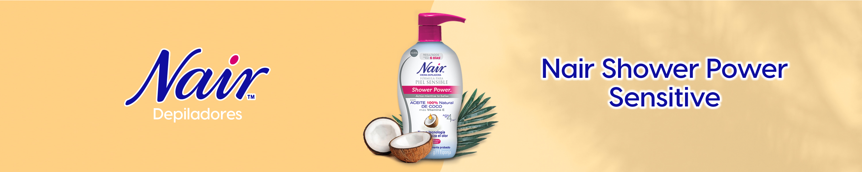 NAIR Shower Power Sensitive