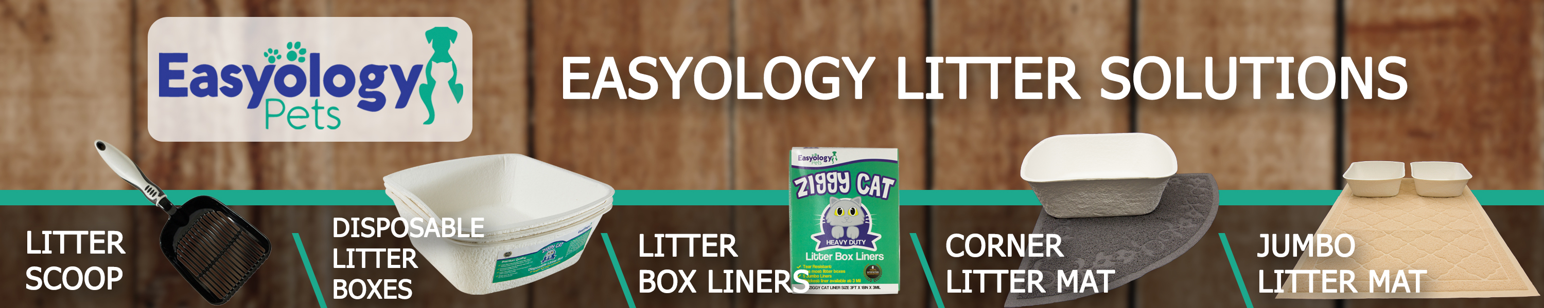 Amazon.co.uk Easyology Ziggy Cat Premium Disposable Litter Box Liners Heavy Duty