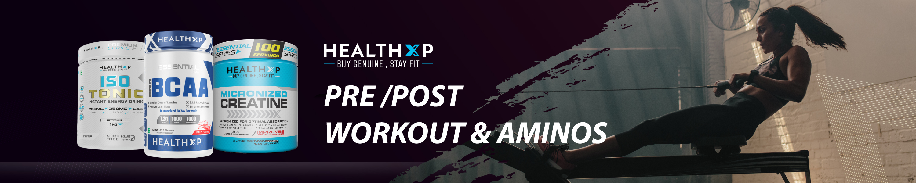 Amazon.in HEALTHXP Pre/Post Workout & Aminos