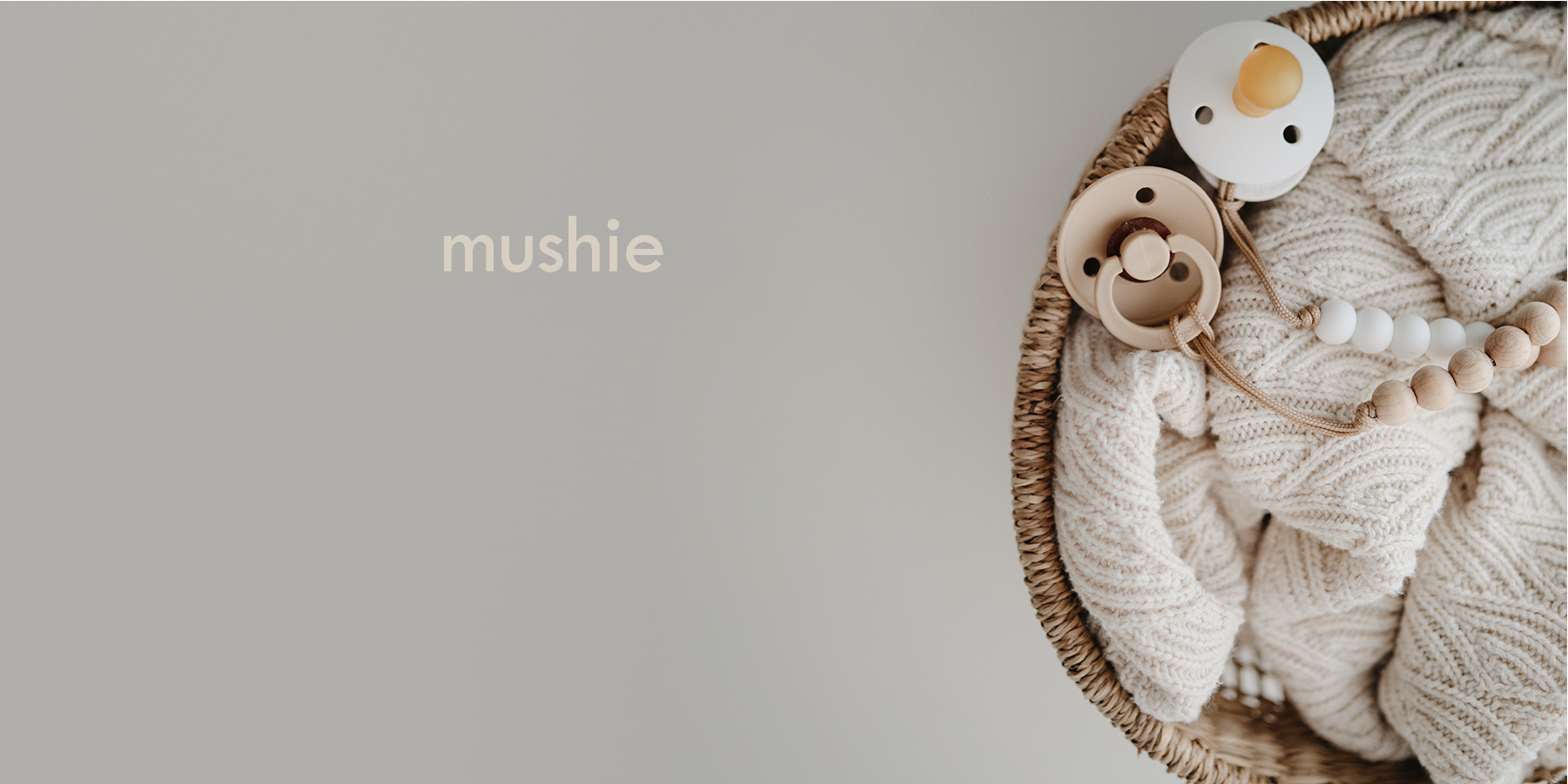 mushie Pacifier Clips