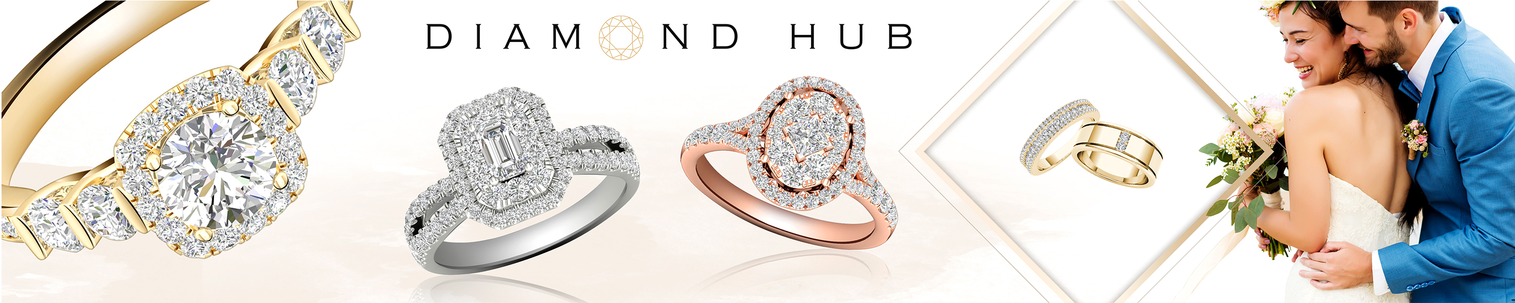 Diamond Hub Earrings