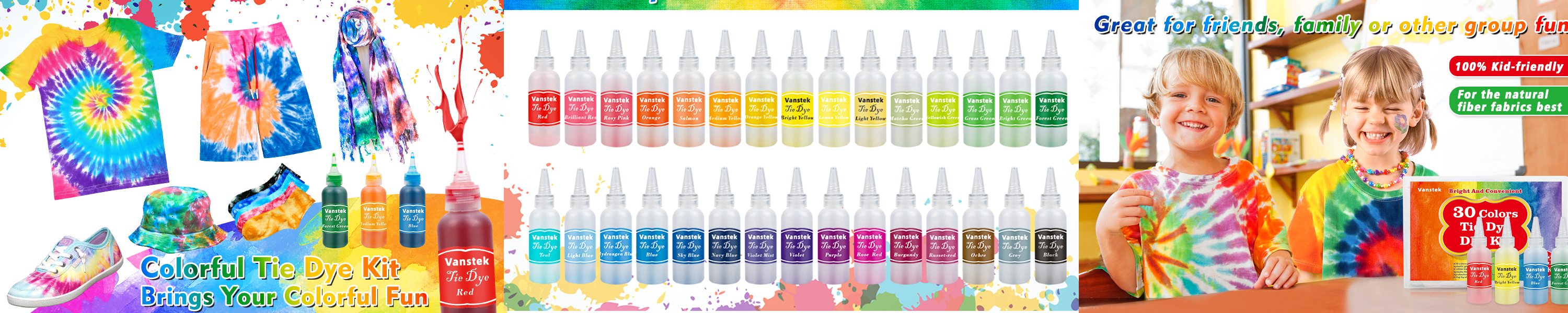 Vanstek TIE DYE KITS