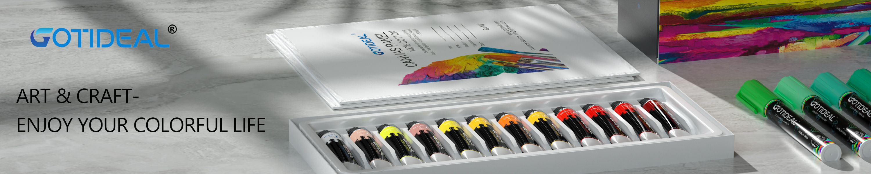 GOTIDEAL Acrylic Paint