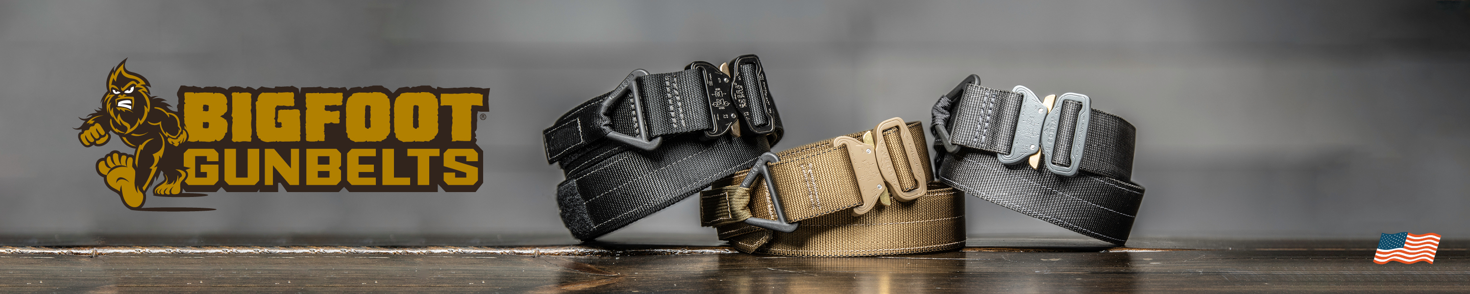 BigFoot Gun Belts Leather Belts