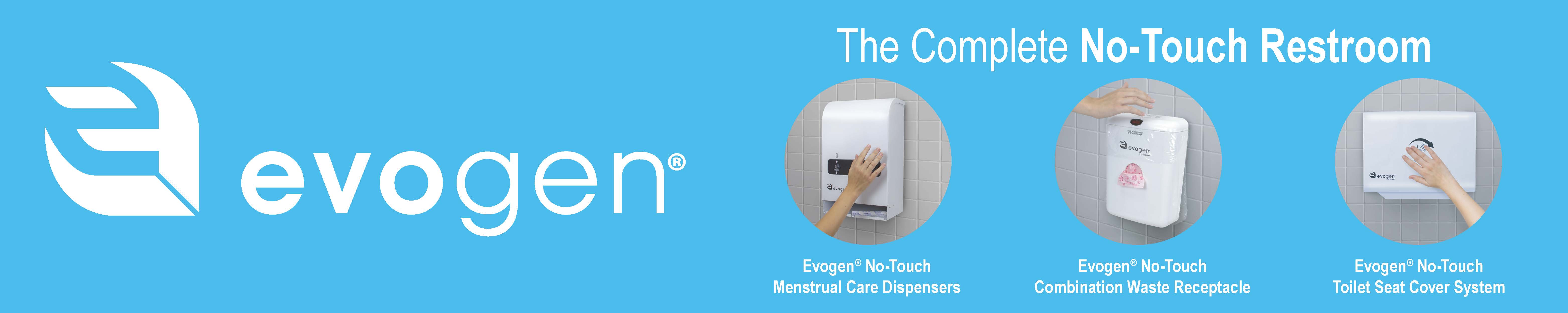 Evogen Toilet Seat Cover & Dispensers