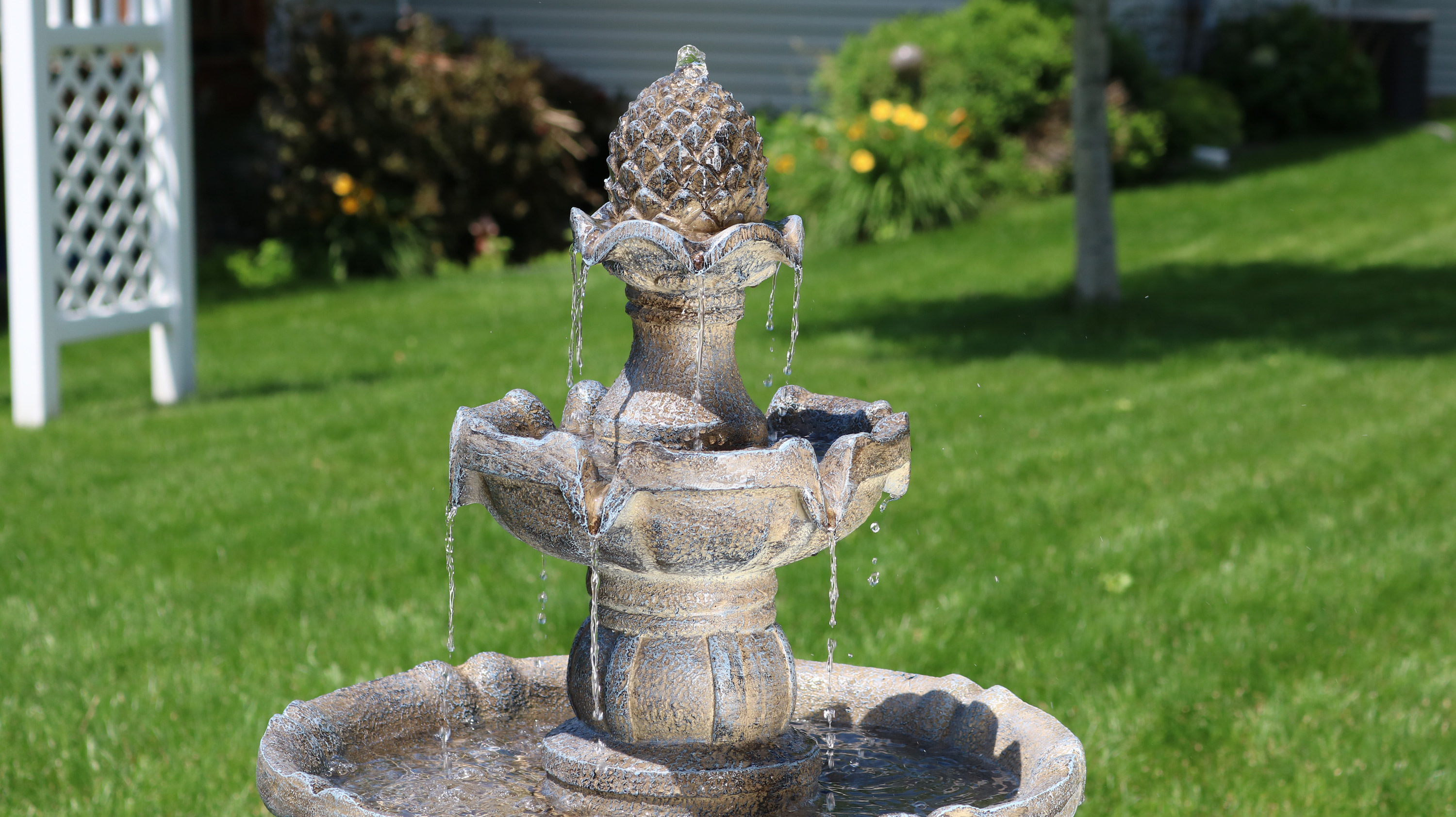 Sunnydaze Decor Solar Fountains