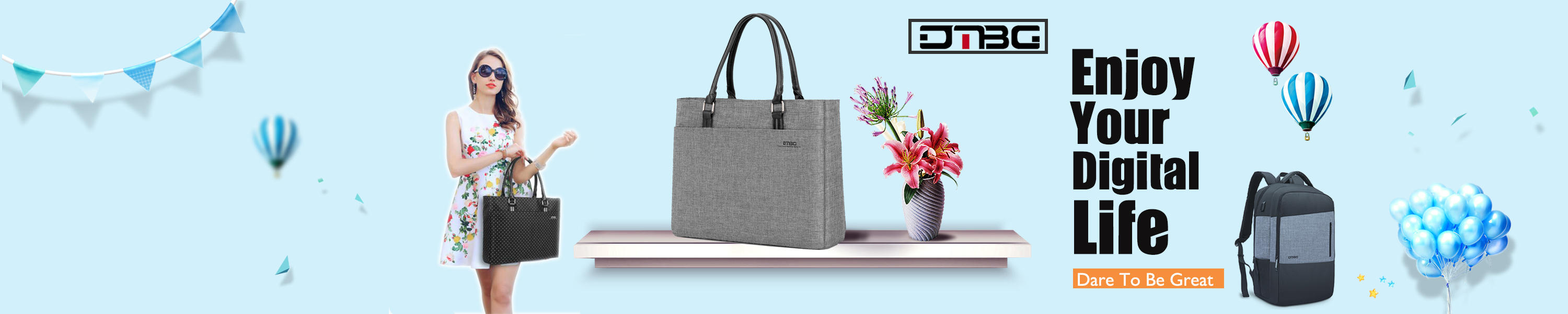 DTBG LAPTOP TOTE BAG