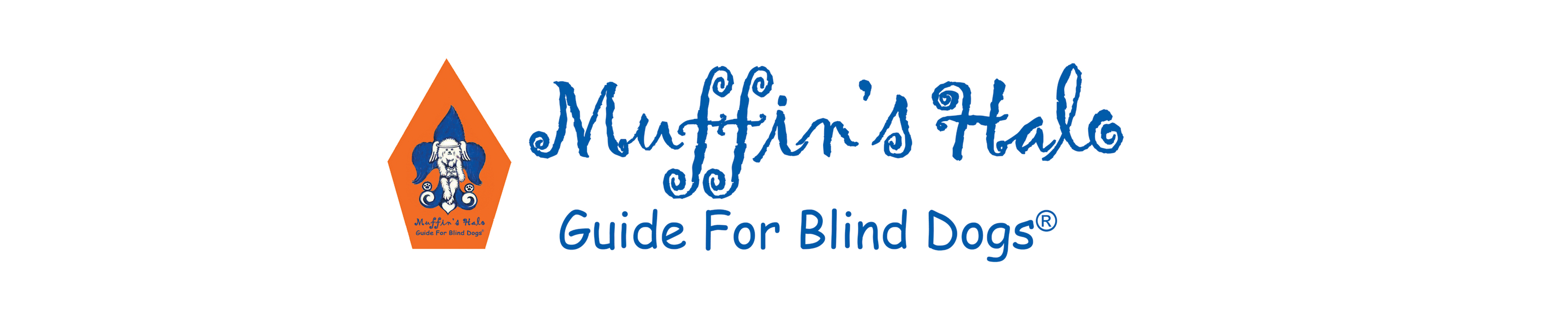Muffin's Halo Guide For Blind Dogs