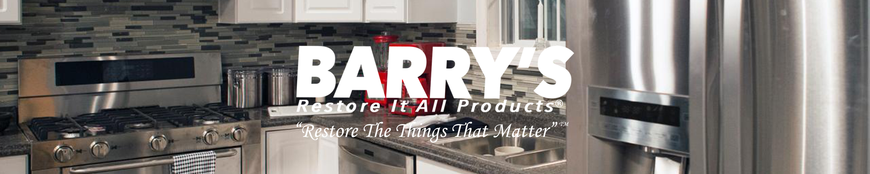 Barry's Restore It All Products Stainless Steel