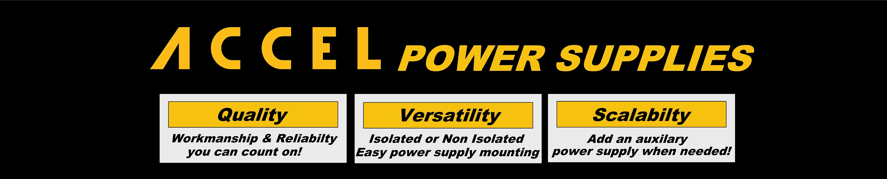 Accel Power Supplies