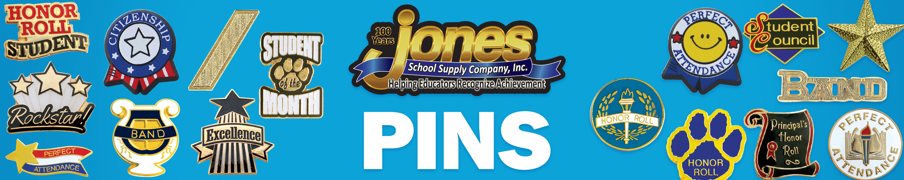 Amazon.com: Jones School Supply: Attendance Pins