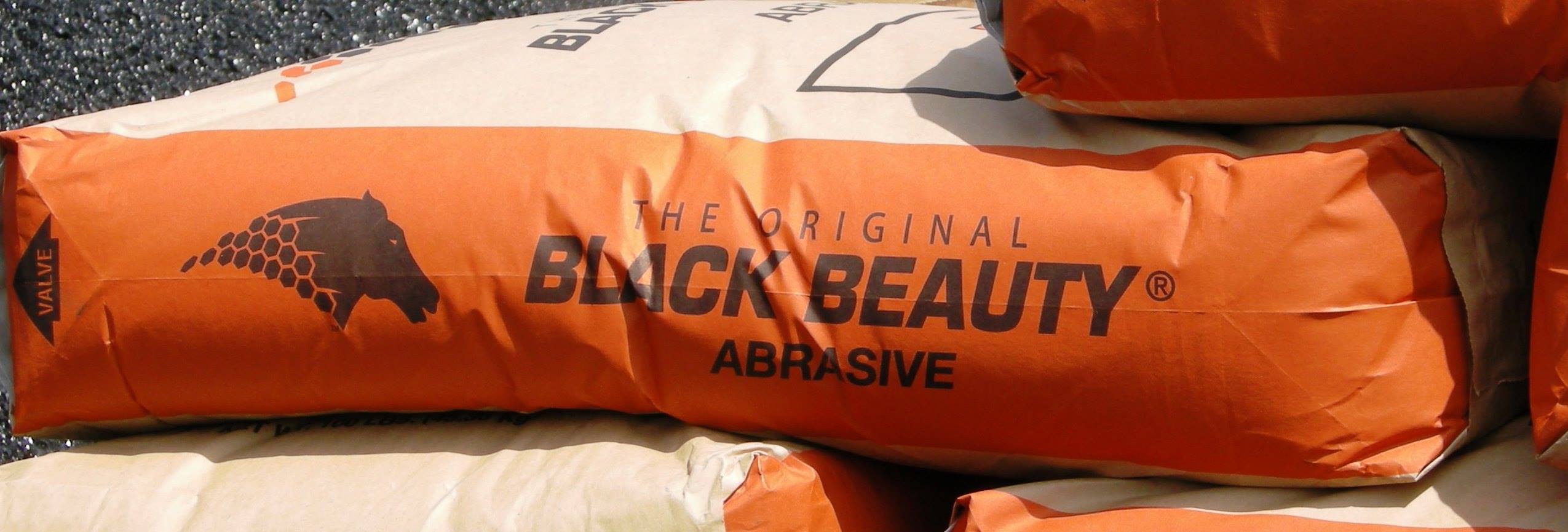 Black Beauty BD 3060 Coal Slag Blast Media – 80 Lb, Made In USA