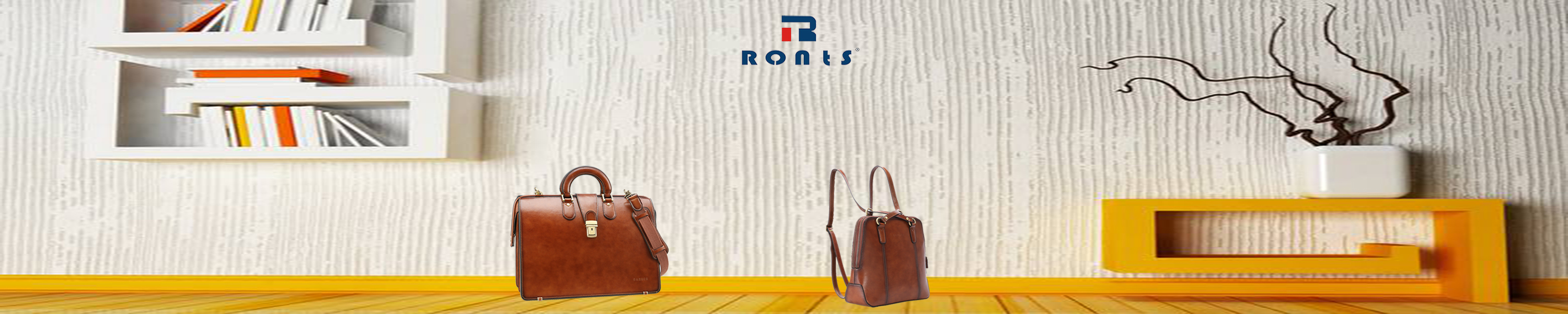 Ronts PU Leather Briefcase