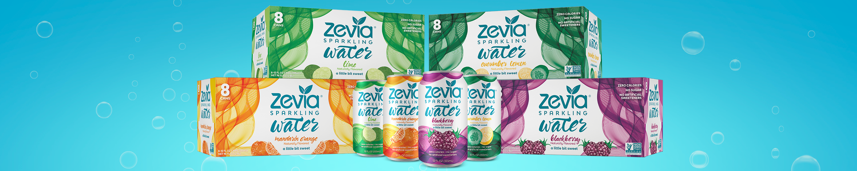 Zevia ZEVIA SPARKLING WATER
