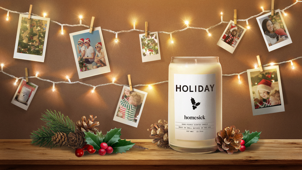 Homesick Holiday Candles