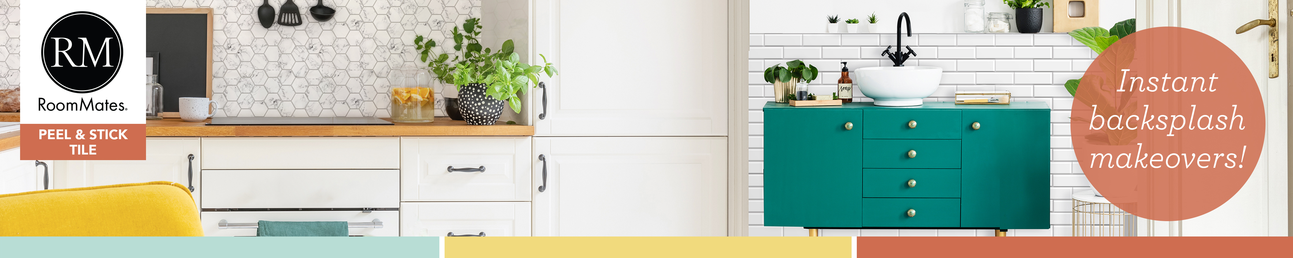 RoomMates Stick Tiles