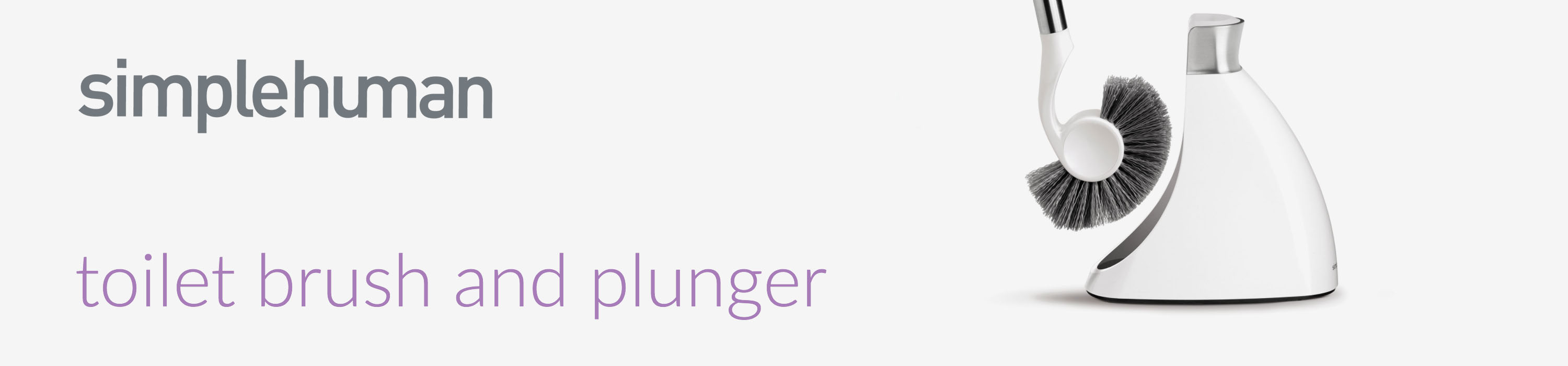 simplehuman toilet brushes & plungers