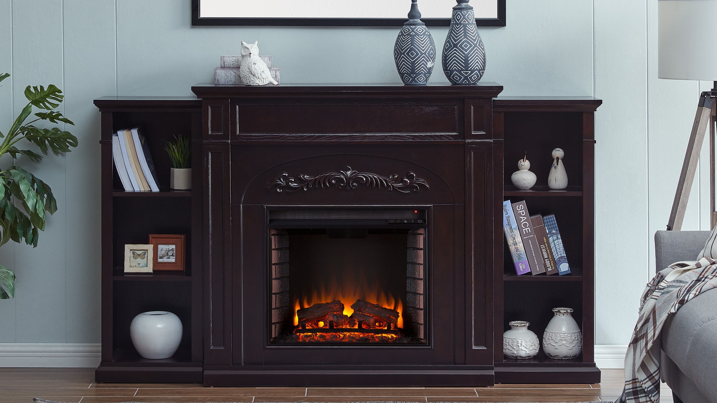 SEI Furniture Electric Fireplaces