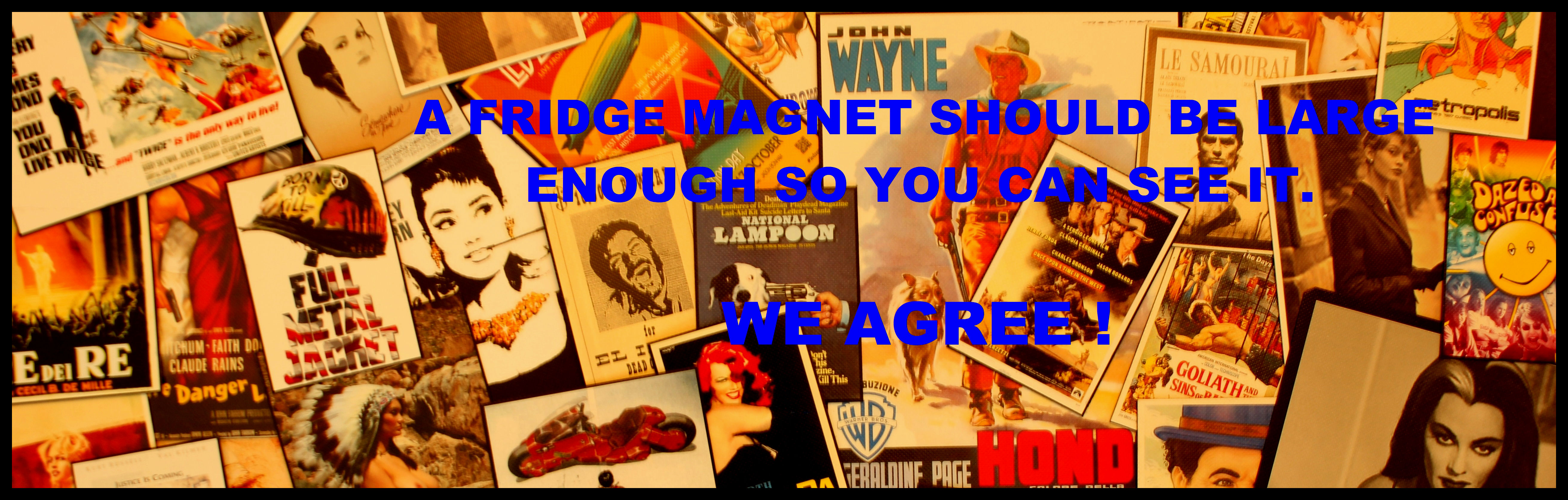 Fridge World CONCERT POSTERS