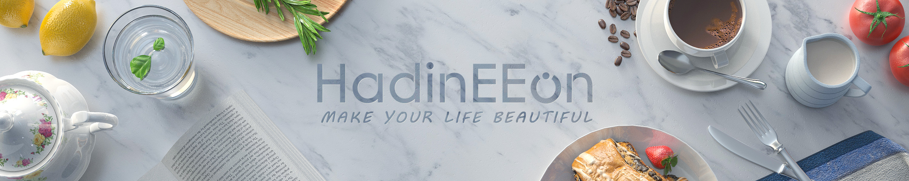 HadinEEon Make Life Better WHITE PRODUCT