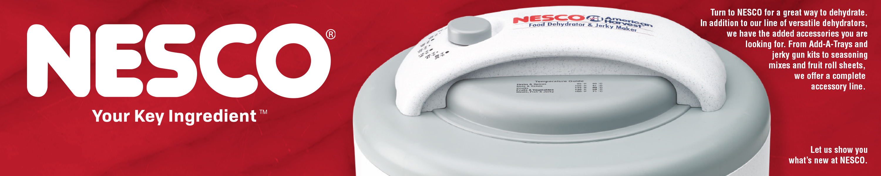 Nesco Vacuum Sealers & Bags