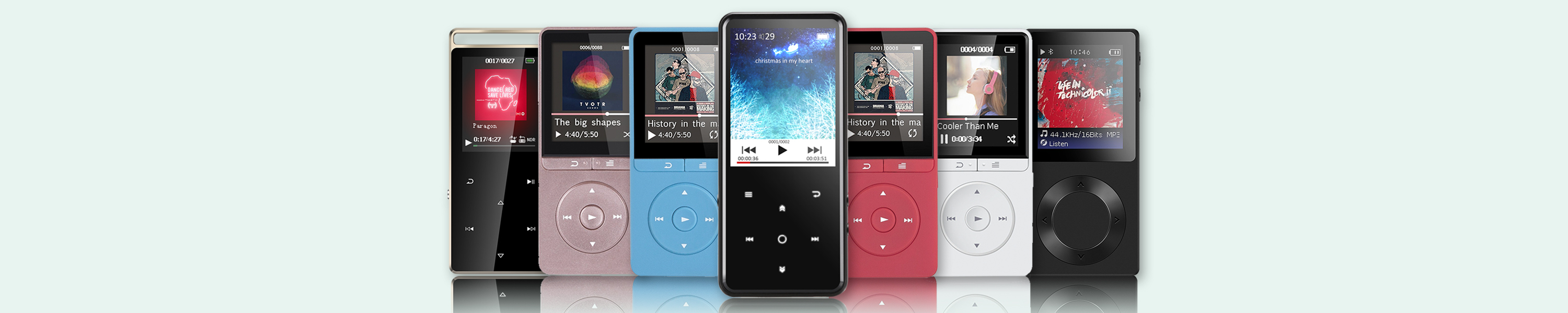 AGPTEK Battery Powered Mp3 Player