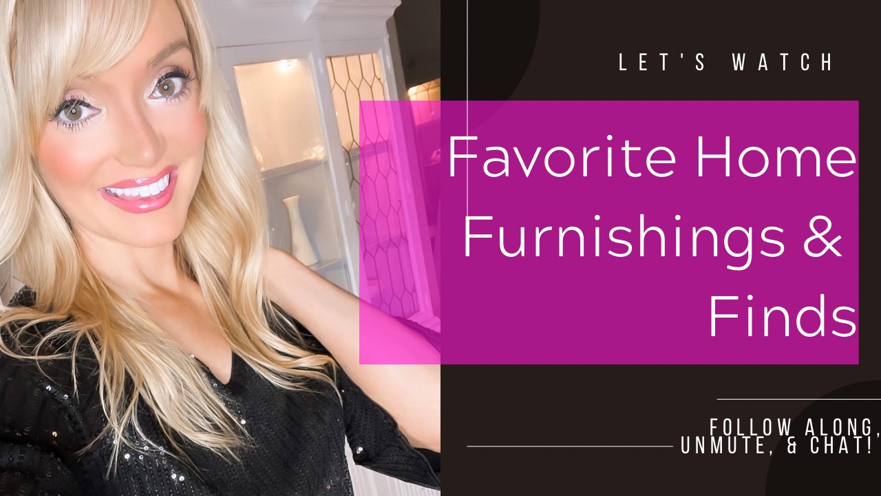Watch Favorite Home Furnishings & Finds on Amazon Live
