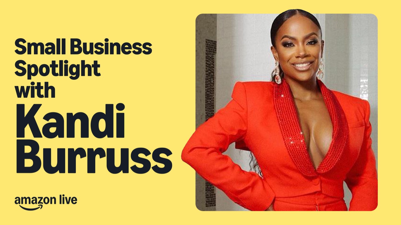 Kandi Amazon Watch Small Business Spotlight with Kandi Burruss on Amazon Live