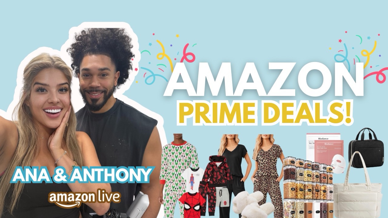 Anthony Deal Watch Amazon Early Prime Deals! | Anthony & Ana on Amazon Live