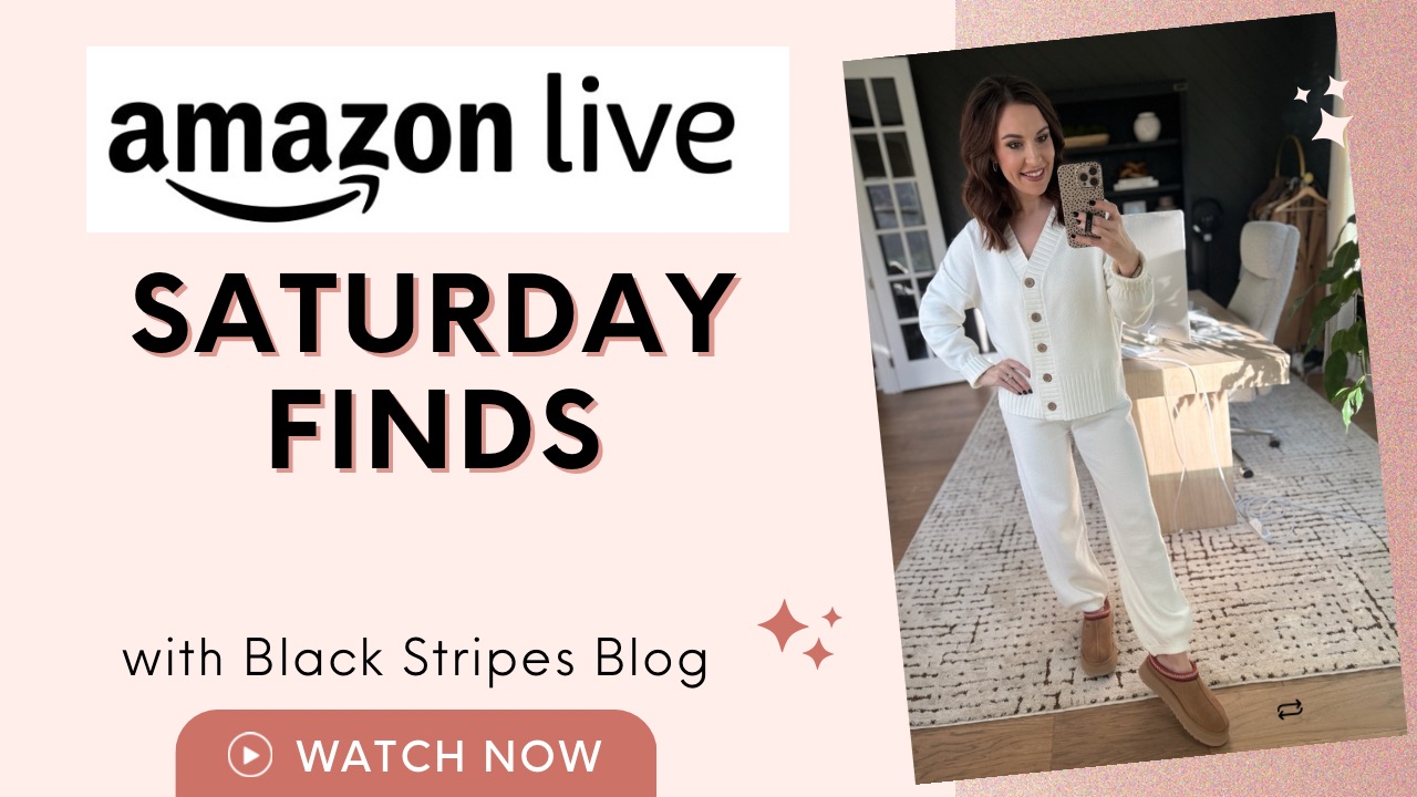 Watch Saturday Finds on Amazon Live